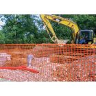 Masnet 14 140g/m2 - narancssárga elkorlátozó kerítés 1m x 50 m