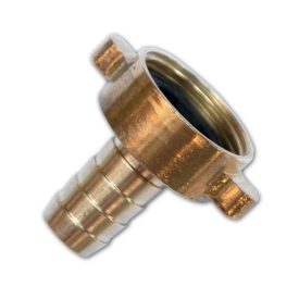 Tömlővég, réz, 5/4" - 3/4"