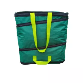   Pop Up Square becipzárazható lombgyűjtő fedéllel, 175 liter, zöld