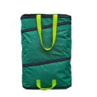 Pop Up Square becipzárazható lombgyűjtő fedéllel, 175 liter, zöld