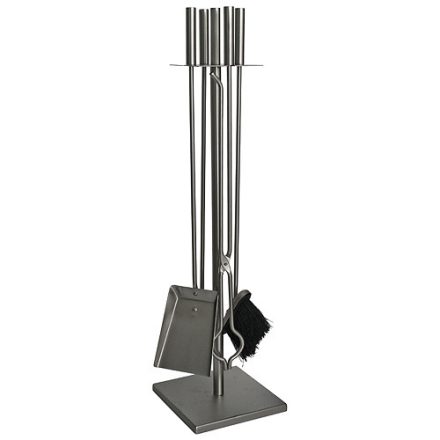 Kandalló tisztító szett, 4 db-os, 80 cm