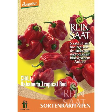 Habanero Tropical Red bio dinamikus chili paprika vetőmag