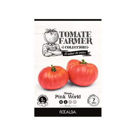 Pink World paradicsom vetőmag, Tomate Farmer