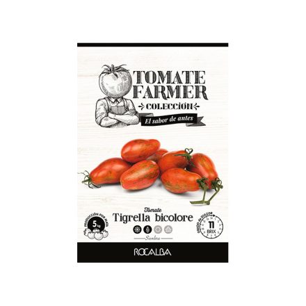 Tigrella bicolore paradicsom vetőmag, Tomate Farmer