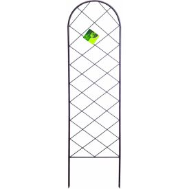   Classic Metal Trellis fém növényfuttató, 0,42 x 1,5 m, barna