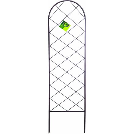 Classic Metal Trellis fém növényfuttató, 0,42 x 1,5 m, barna