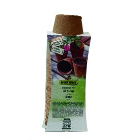 Growing Pots tőzegcserép, 8 cm, 16 db