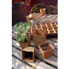 Growing Pots tőzegcserép, 8 x 8 cm, 12 db
