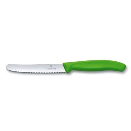 Victorinox Swiss Classic paradicsomszeletelő kés, 2 db,  zöld 