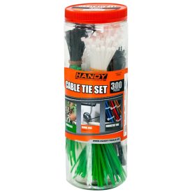 Kábelkötegelő szett, 300 db