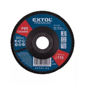 Extol Premium lamellás csiszoló, 115 / P80