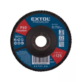 Extol Premium lamellás csiszoló, 125/P60