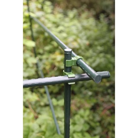 Rögzítő klipsz műanyag növénytámaszhoz, 16 mm 