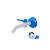 IBC csap készlet, PP, 45° / 1/2" / 19 mm – S60x6 + PTFE szalag