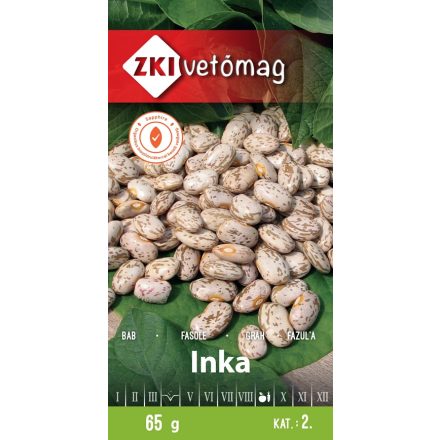 Inka szárazbab vetőmag, 75 g