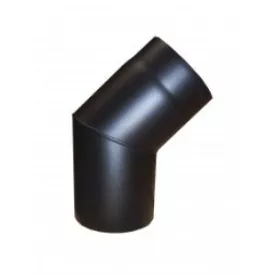 Vastagfalú füstcső ív golf 1,5mm 120/45'