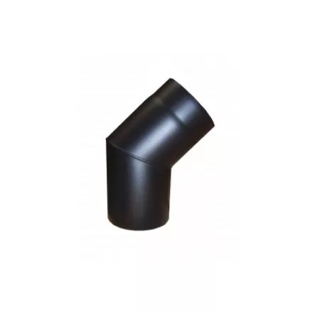 Vastagfalú füstcső ív golf 1,5mm 120/45'