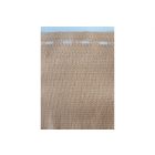 Recynet szőtt árnyékoló háló gomblyukakkal, 2 m x 10 m homok