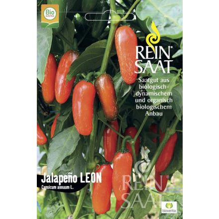 Jalapeno Leon bio dinamikus chili paprika vetőmag