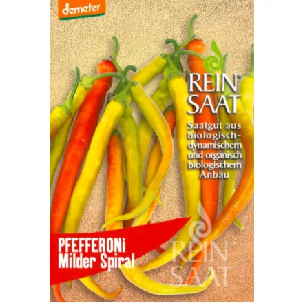 Milder spiral bio dinamikus paprika vetőmag