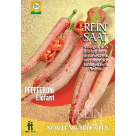 Elefant bio dinamikus chili paprika vetőmag