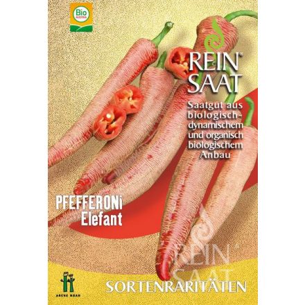 Elefant bio dinamikus chili paprika vetőmag