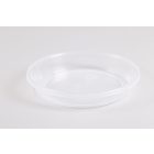 Orchidea virágcserép alátét, 13,3 cm, átlátszó