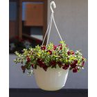 Stella akasztható virágcserép, fehér 