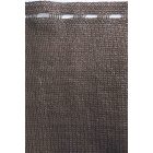 Recynet szőtt árnyékoló háló gomblyukakkal, 1,5 m x 10 m, barna