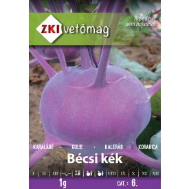 Bécsi kék karalábé vetőmag, 1 g