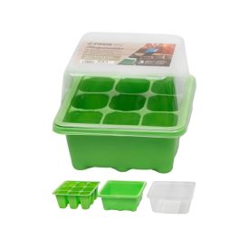 Szaporítóláda 9 palántához tálca + betét + fedél