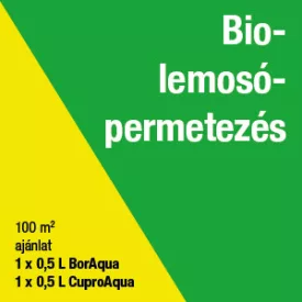   Bio lemosó permetezés, 100 m2 (BorAqua 0,5l + CuproAqua 0,5l)