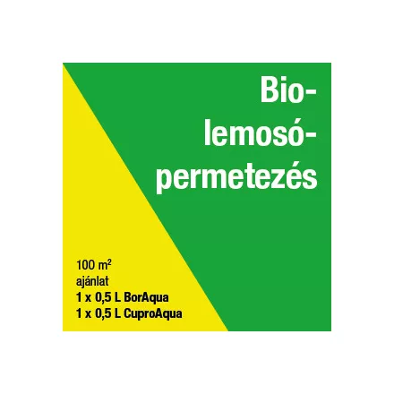Bio lemosó permetezés, 100 m2 (BorAqua 0,5l + CuproAqua 0,5l)