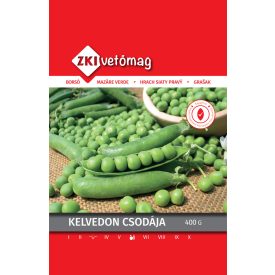 Kelvedon csodája zöldborsó vetőmag, 400 g Kelvedon csodája zöldborsó vetőmag, 400 g
