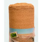 Recynet szőtt árnyékoló háló gomblyukakkal, 1 m x 10 m, homok