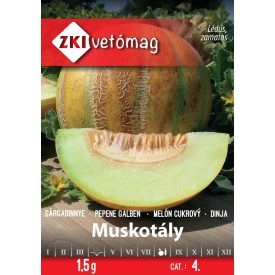 Muskotály sárgadinnye vetőmag, 1,5 g
