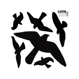 Madárriasztó matricák, nagy, 10 db