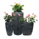 Flow-slim kaspó, 51 liter, antracit