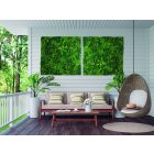 Vertical Tundra zöldfal, 1 x 1 m, zöld