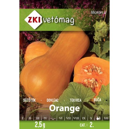Orange sütőtök vetőmag, 2,5 g