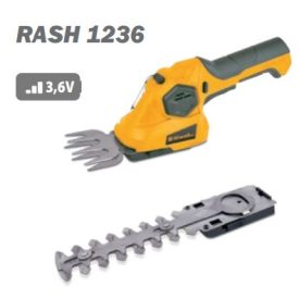 Riwall RASH 1236 akkumulátoros fű és sövényvágó olló