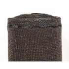 Recynet Plus szőtt árnyékoló háló gomblyukakkal, 2 m x 5 m, barna 