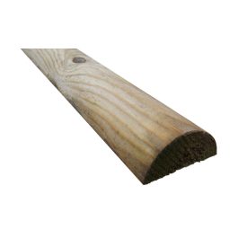 Magus Half-Post felezett fa karó, cölöp, Ø7 x 250 cm  