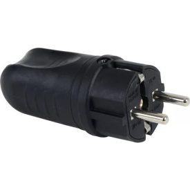 Földelt gumi dugvilla, 16 A, 250 V (321739)