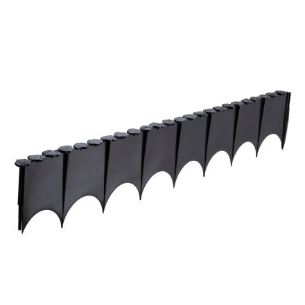 Nort Deco Barrier rugalmas, leszúrható ágyásszegély,  77 cm x 12,5 cm