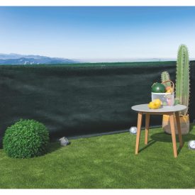   Recynet Plus szőtt árnyékoló háló gomblyukakkal, 1,5 m x 10 m, fekete