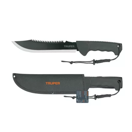 Truper bozótvágó tokkal, akasztóval, 25 cm /MACH-10X/