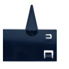 Easy Bordura Extra tartós acél ágyásszegély, 1,06 x 0,18 m