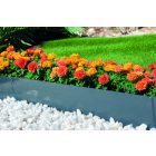 Easy Bordura Extra tartós acél ágyásszegély 1,06 x 0,18 m ezüst 