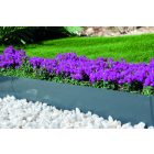 Easy Bordura Extra tartós acél ágyásszegély 1,06 x 0,18 m ezüst 